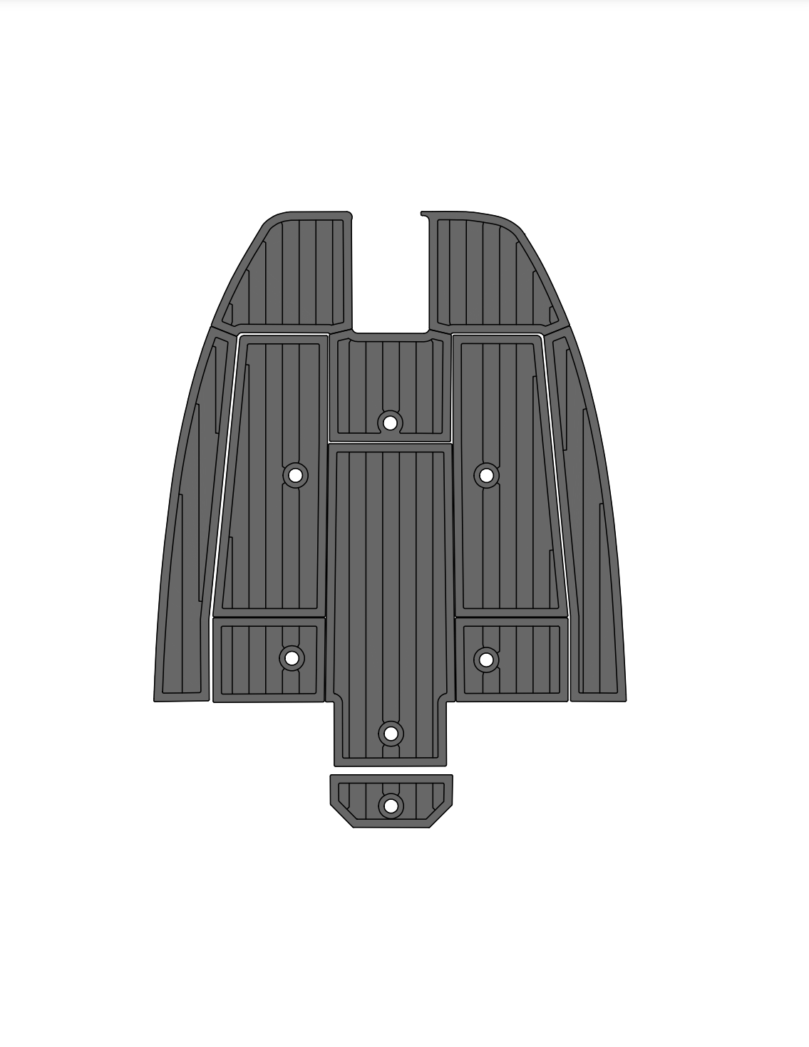 Ranger 622 Front Deck replacement — AFT-TEK
